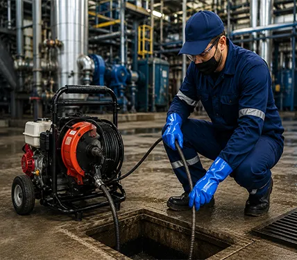 Desentupimento em Indústria